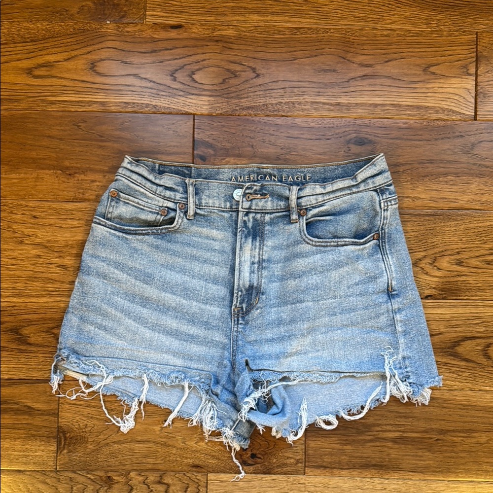American Eagle Outfitters Women's Highest Rise 90s Boyfriend Denim Shorts